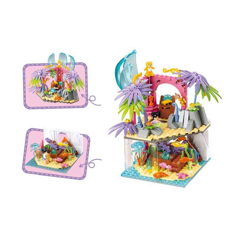 Sluban - Girls Dream - Secret Island - 224pcs