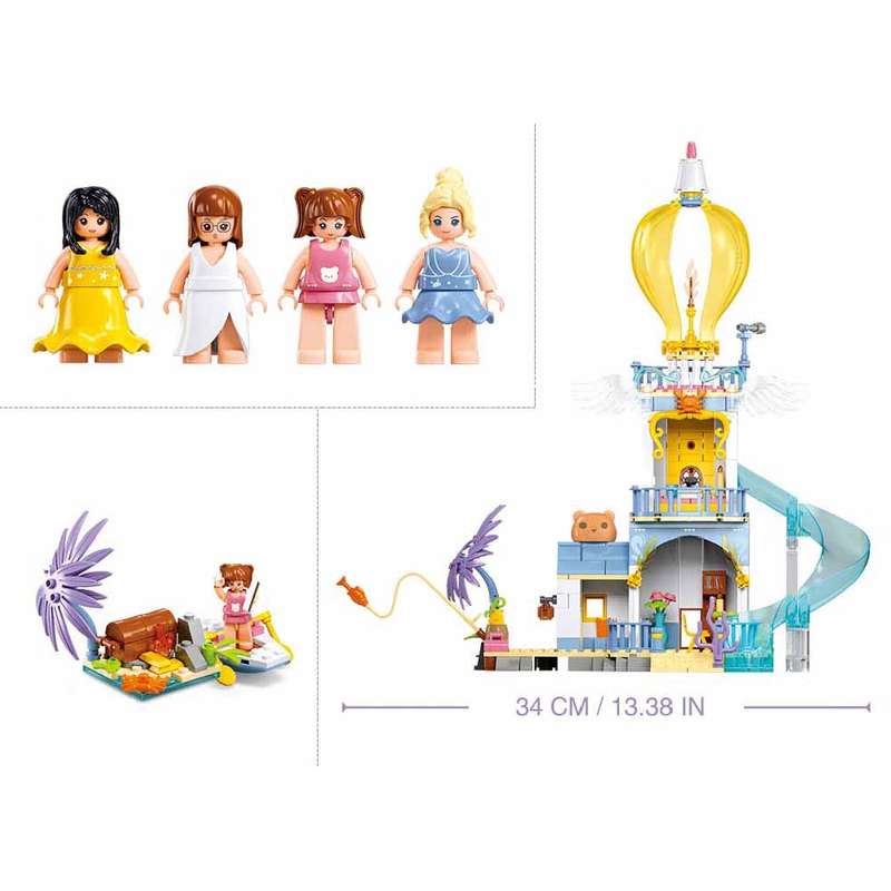 Sluban - Girls Dream - The Highlanders Lighthouse - 404pcs