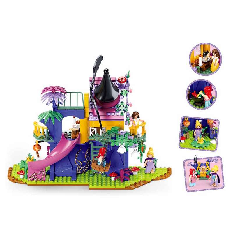 Sluban - Girls Dream - Magical Tree House - 435pcs