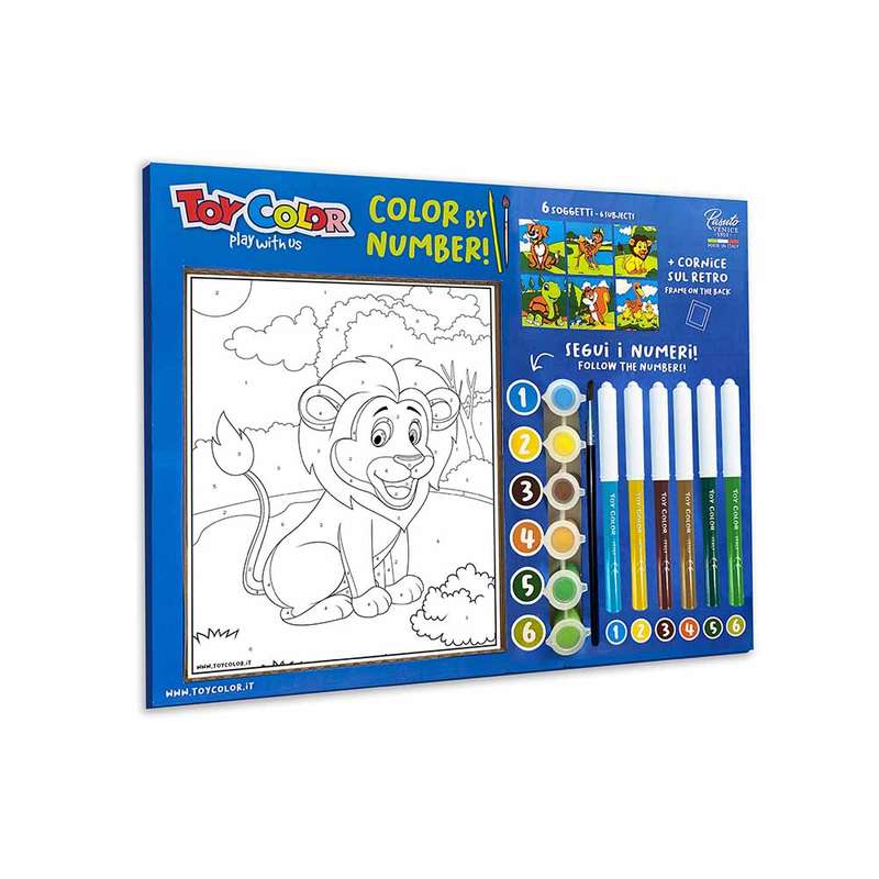 Toy Color - Colour By Number Set