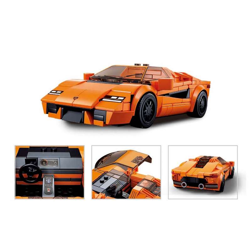 Sluban - Model Bricks - 2020 Sports Car - 264pcs