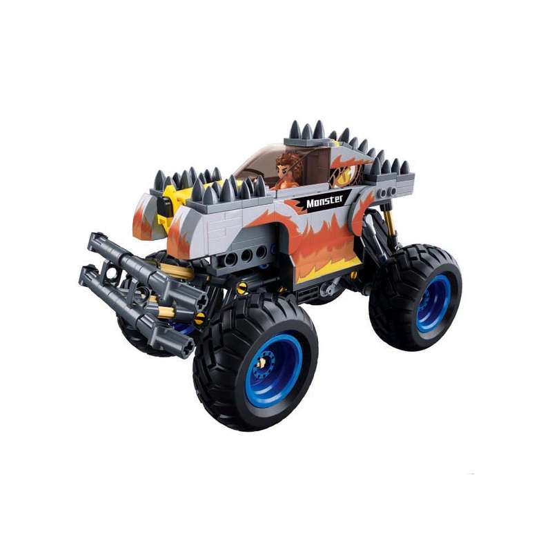 Sluban - Pull Back PowerBricks - Off Road Vehicle - 267pcs