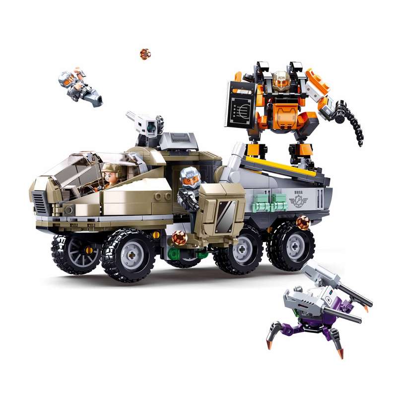 Sluban - Atomic Storm - Escape - 599pcs
