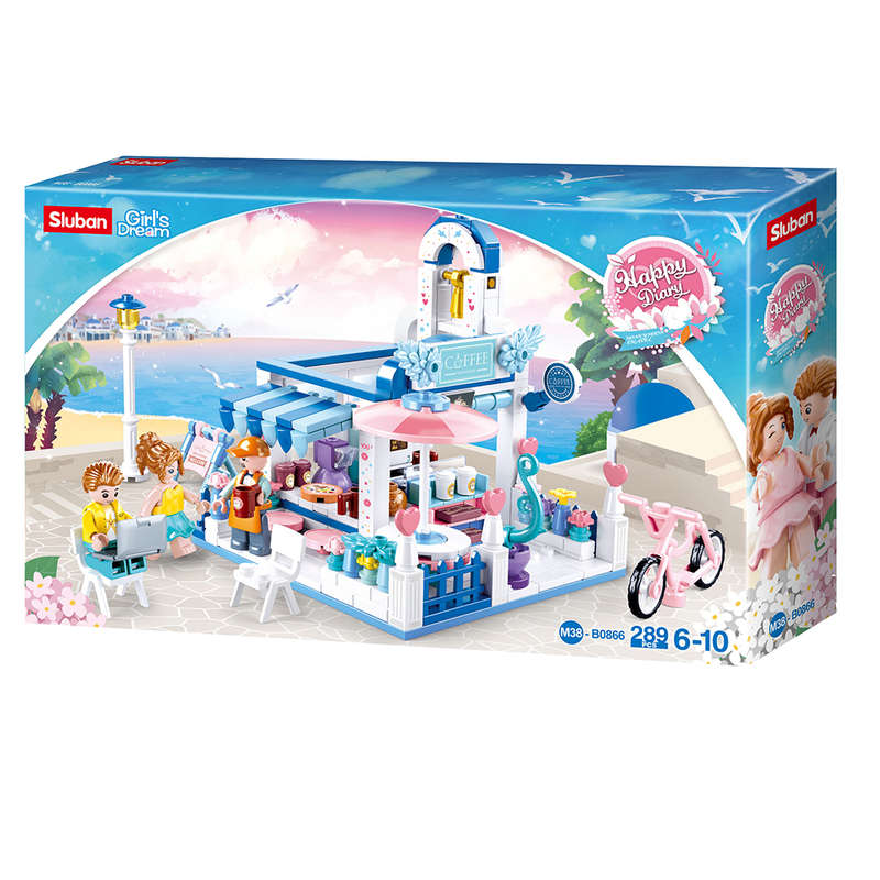 Sluban - Girls Dream - Coffee Shop - 289pcs