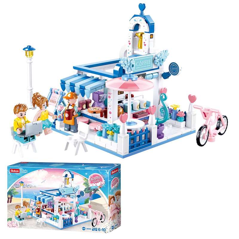 Sluban - Girls Dream - Coffee Shop - 289pcs