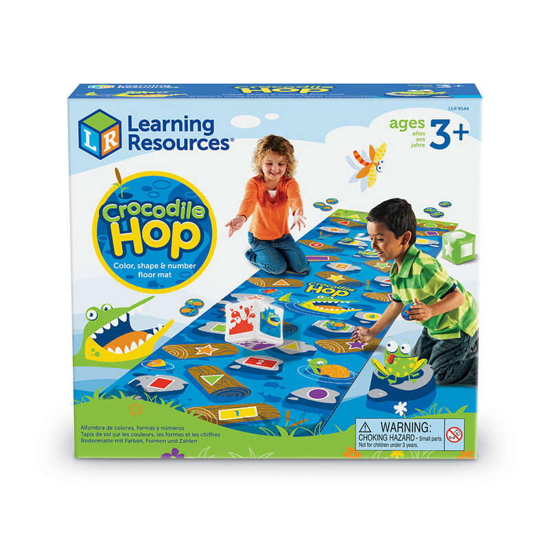 Learning Resources - Crocodile Hop - A Floor Mat Game