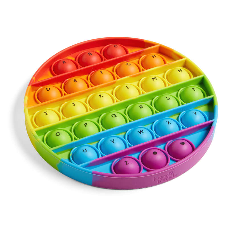 Greenbean - Alphabet Sensory Bubble Poppers - Set of 6