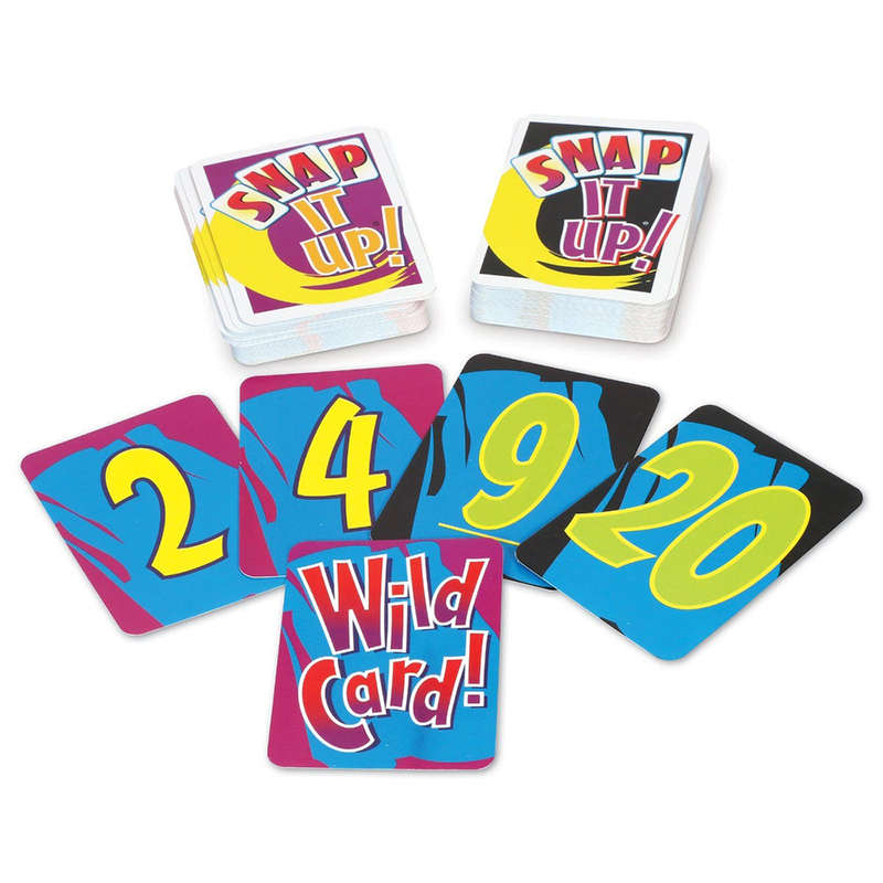 Learning Resources - Snap it Up!® Addition & Subtraction Maths Card Game