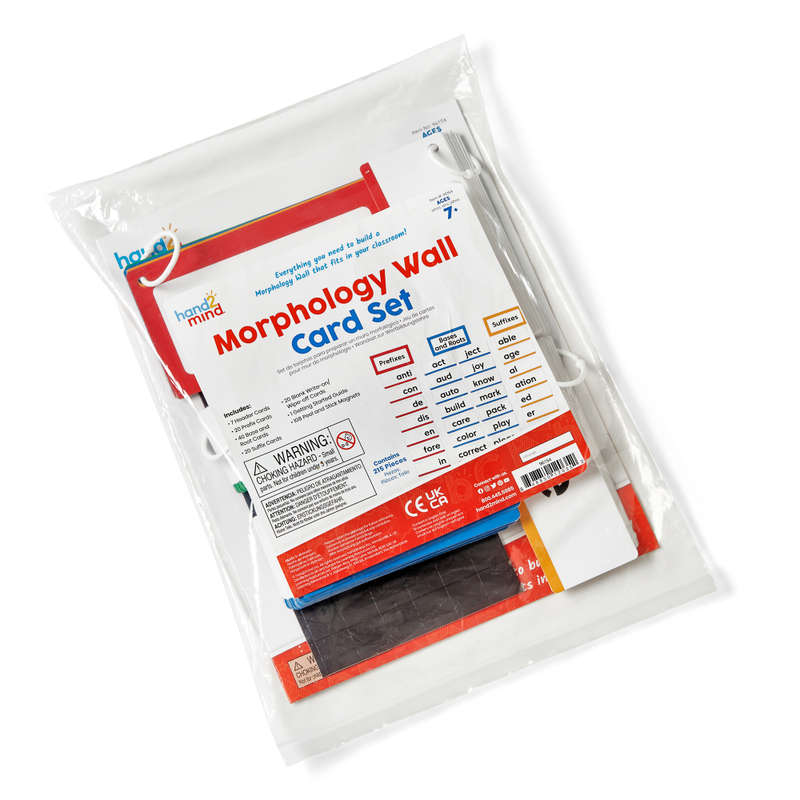 Greenbean - Word Builders: Morphology Card Set - 217 Pieces