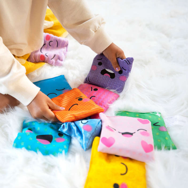 Educational Insights - My Feelings Bean Bags - Set of 10