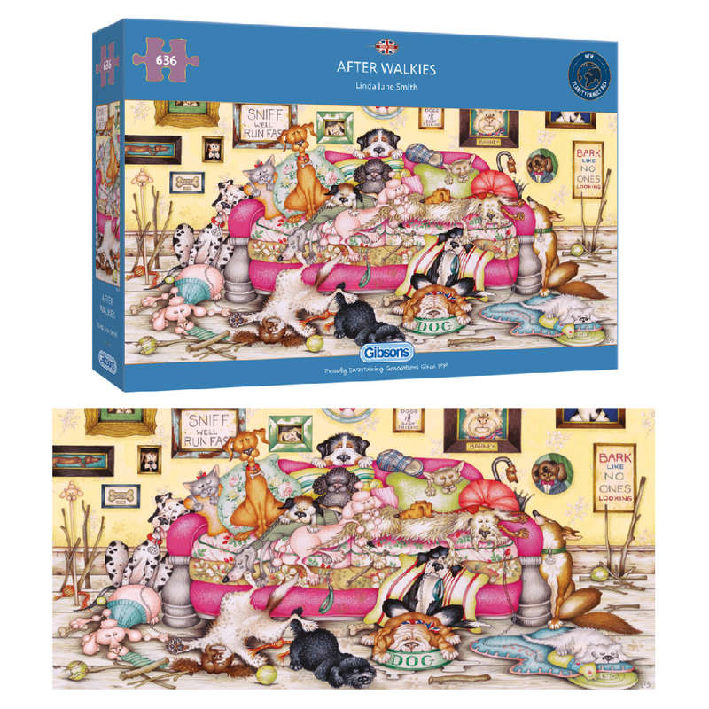 Gibsons - After Walkies - Jigsaw Puzzle - 636pcs