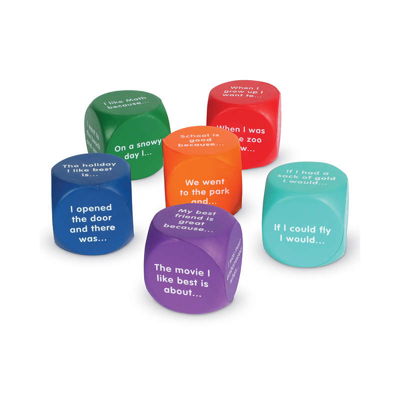 Learning Resources - Writing Prompt Cubes