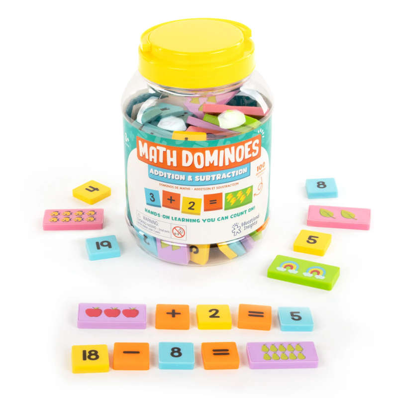 Educational Insights - Math Dominoes - Addition & Subtraction