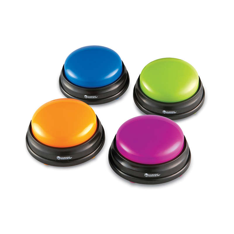 Learning Resources - Answer Buzzers (Set of 4)