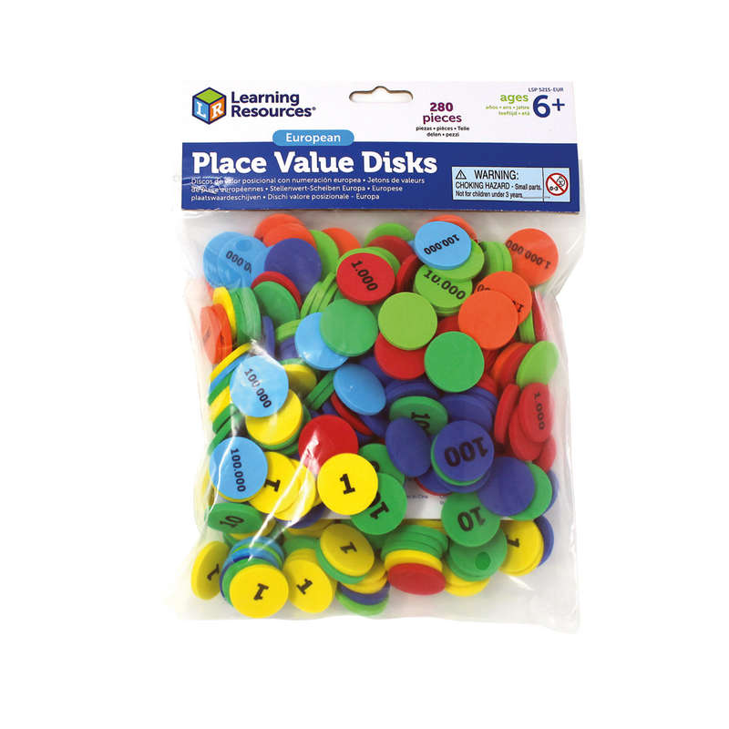 Learning Resources - Place Value Disks - Set of 280