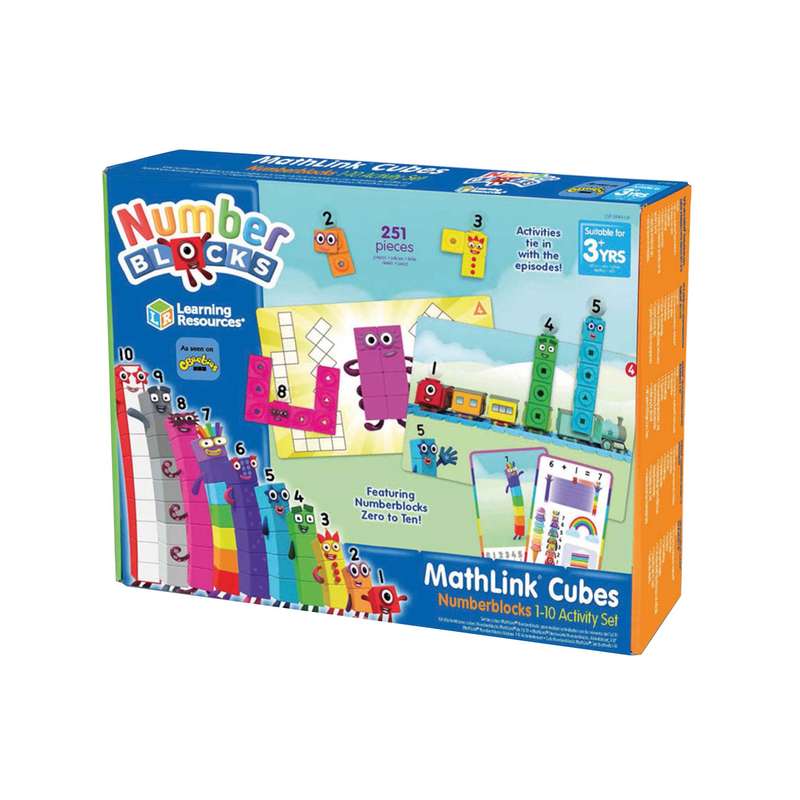 Learning Resources - MathLink® Cubes Numberblocks 1 - 10 Activity Set
