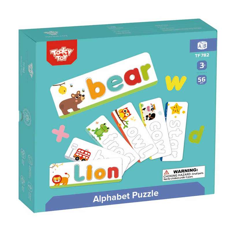 TookyToy - Alphabet Puzzle Cards