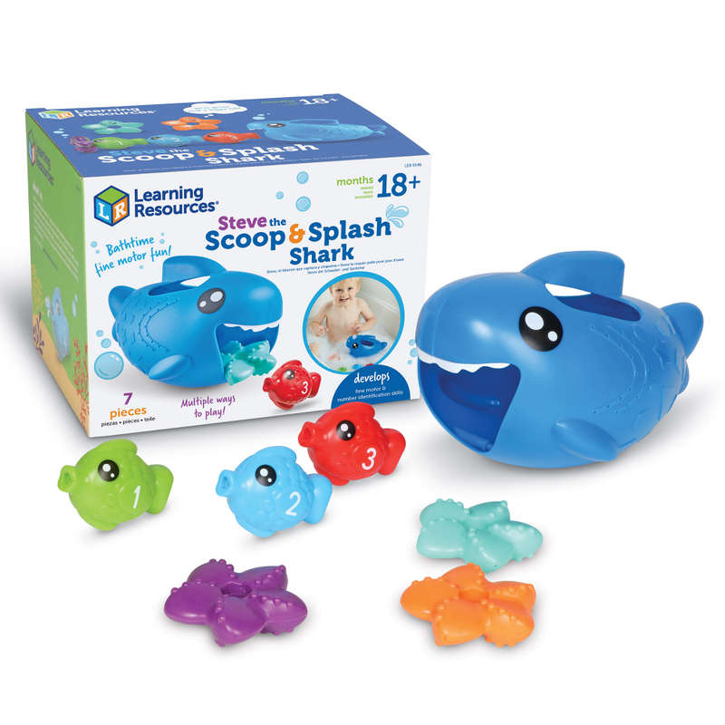 Learning Resources - Steve The Scoop & Splash Shark