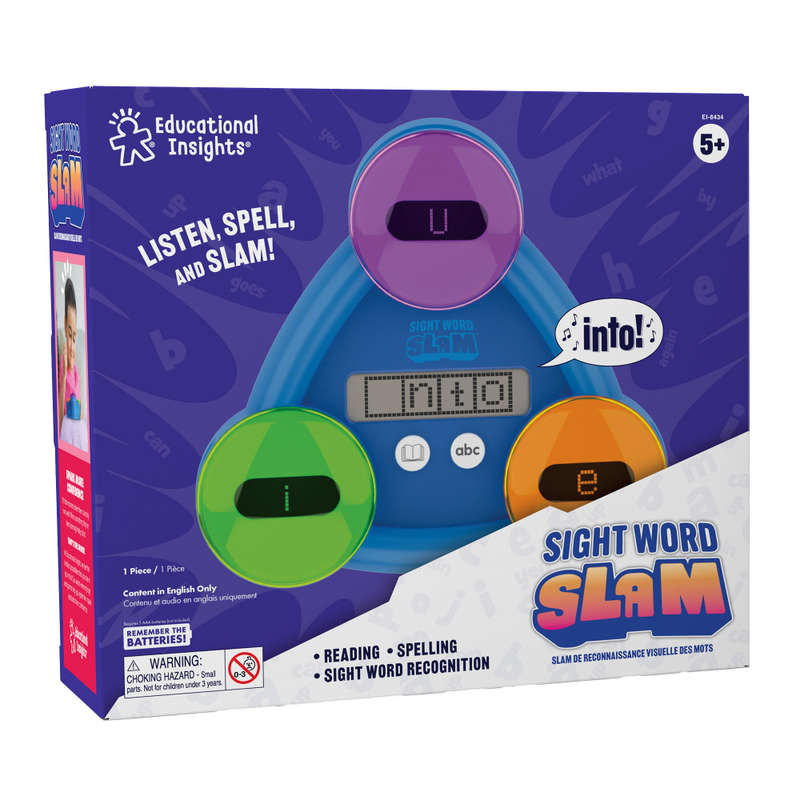 Educational Insights - Sight Word Slam - Electronic Reading Game