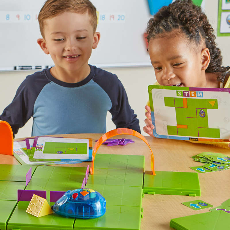 Learning Resources - Code & Go Mouse Activity Set - Rechargeable - 84 Pieces