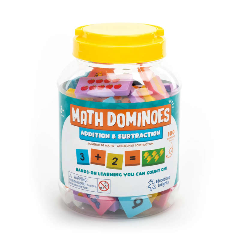 Educational Insights - Math Dominoes - Addition & Subtraction