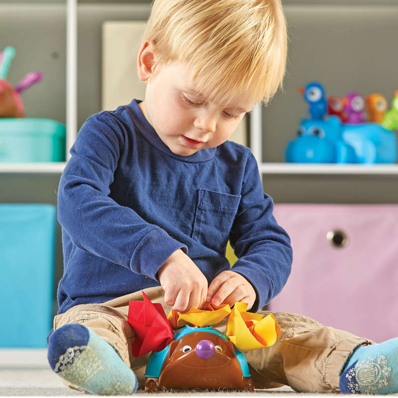 Learning Resources - Spike The Fine Motor Hedgehog® Tissue Pal