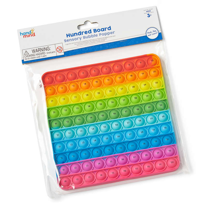 Greenbean - Hundred Board Sensory Bubble Pop