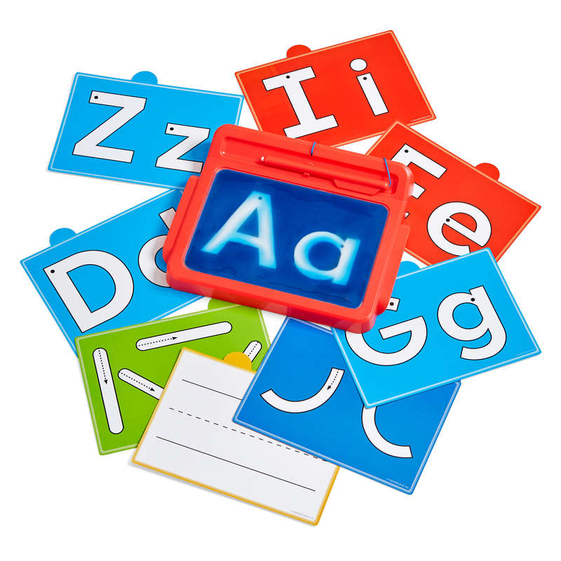 Hand2Mind - Letter Tracing Sensory Pad - 17 Pieces