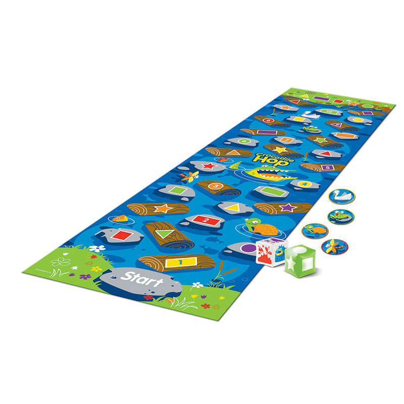 Learning Resources - Crocodile Hop - A Floor Mat Game