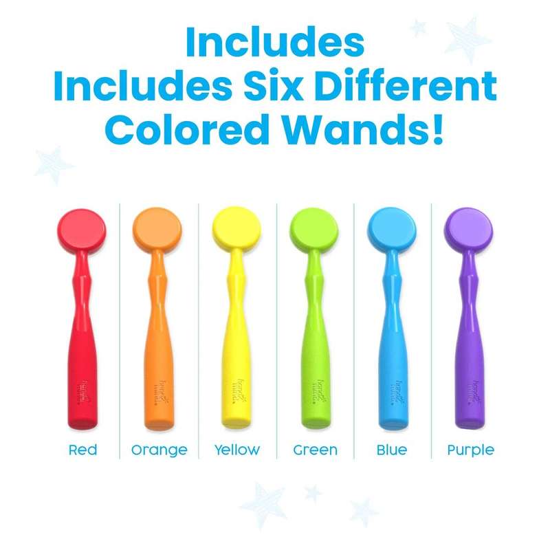 Greenbean Science - Colourful Magnetic Wands - Set Of 6