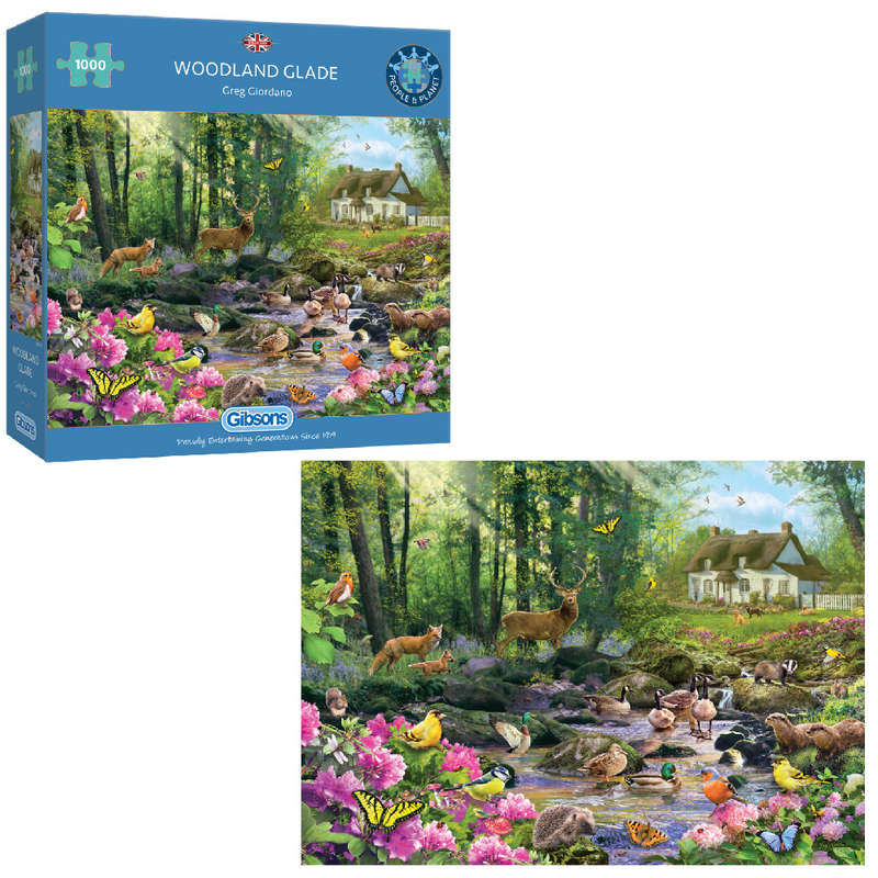 Gibsons - Woodland Glade - Jigsaw Puzzle - 1000pcs
