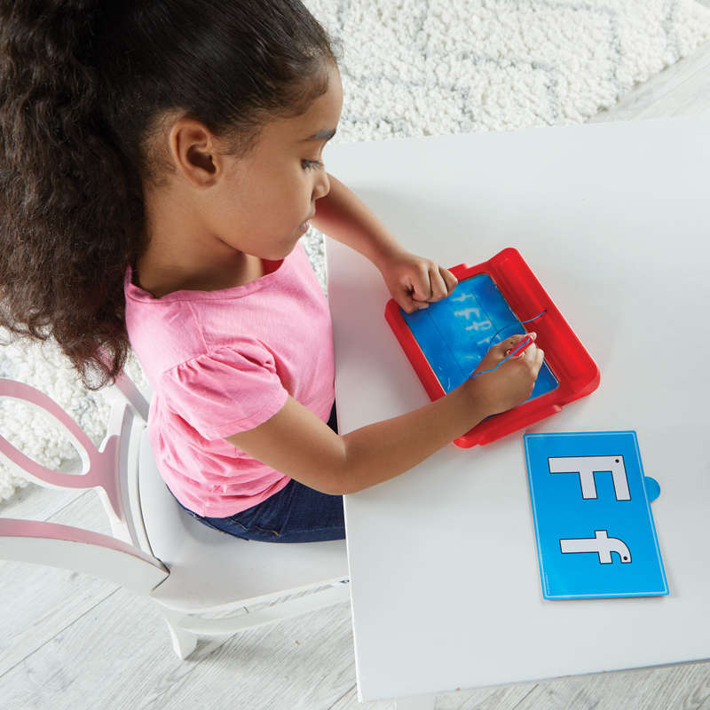 Hand2Mind - Letter Tracing Sensory Pad - 17 Pieces