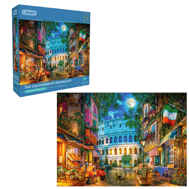 Gibsons - The Colosseum by Moonlight - Jigsaw Puzzle - 1000pcs