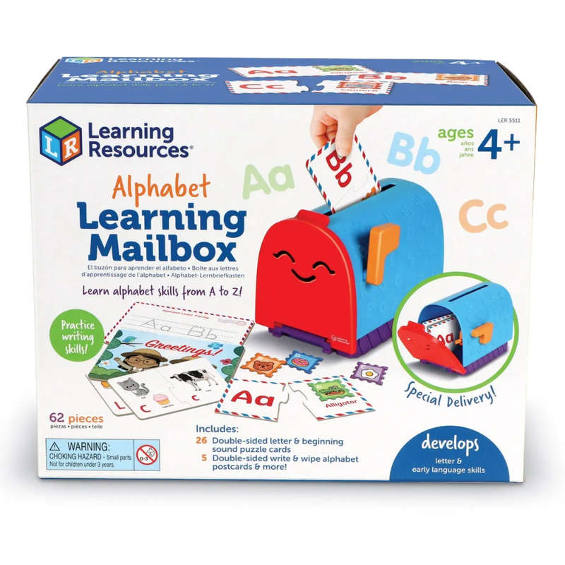 Learning Resources - Alphabet Learning Mailbox