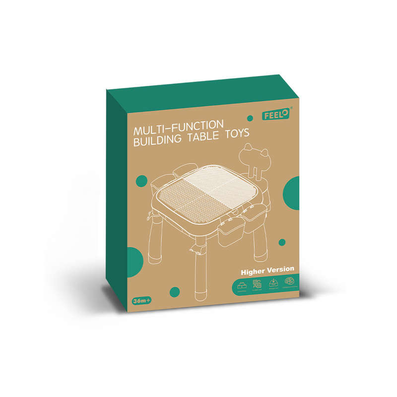 Feelo - Multi-Functional Building Table - 55 Pieces