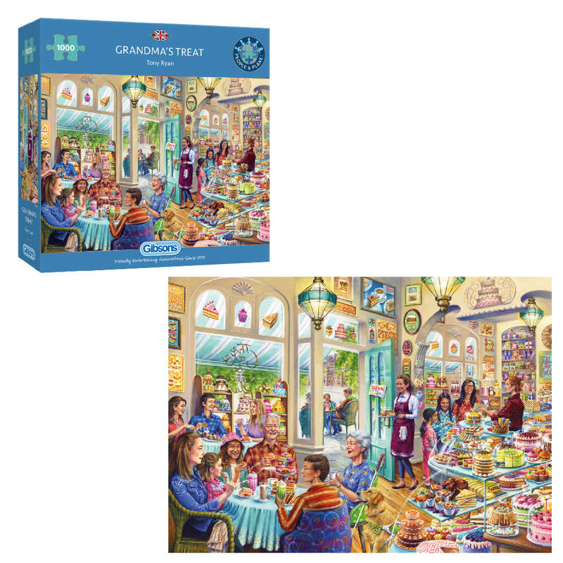 Gibsons - Grandmas Treat - Jigsaw Puzzle - 1000pcs