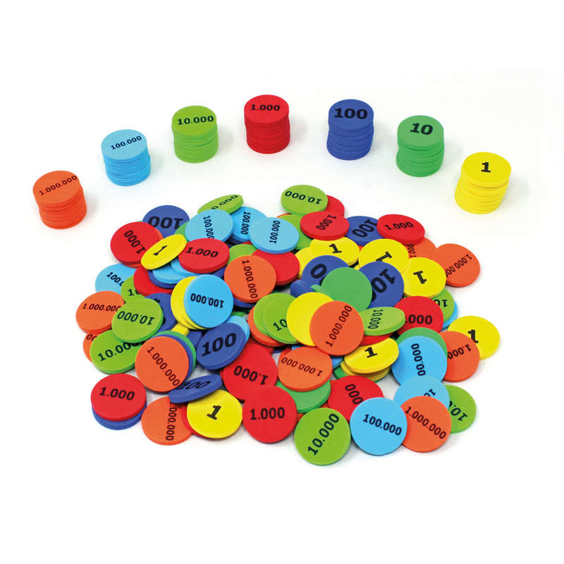 Learning Resources - Place Value Disks - Set of 280