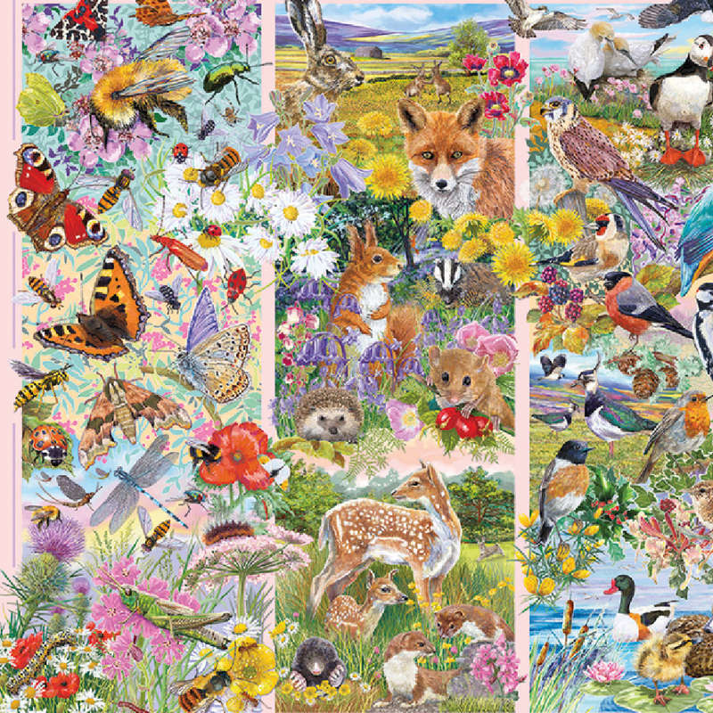 Gibsons - Curious Creatures - Jigsaw Puzzle - 1000pcs