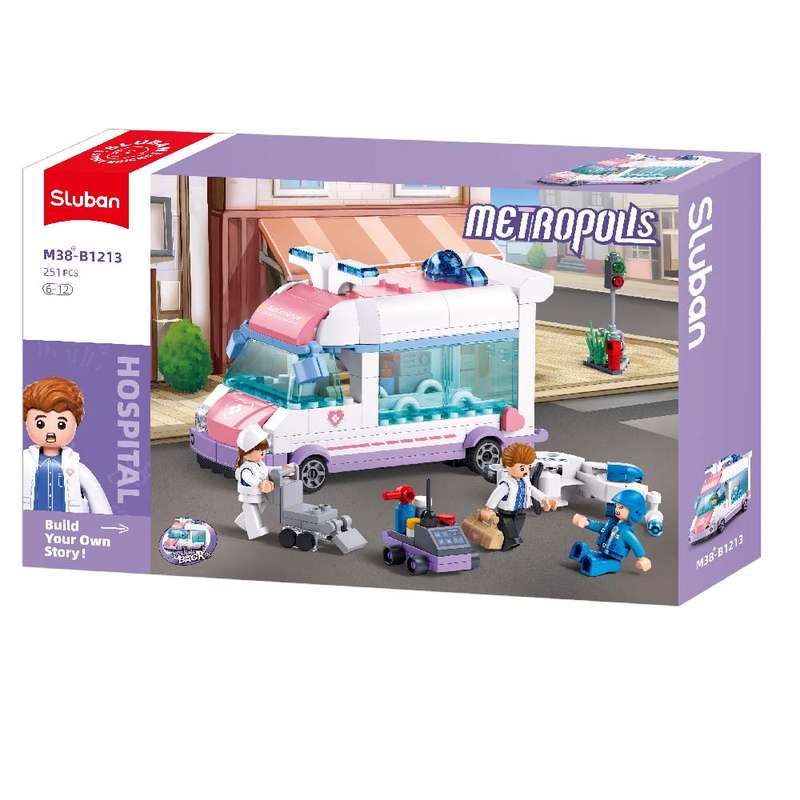 Sluban - Metropolis - Ambulance - 251pcs