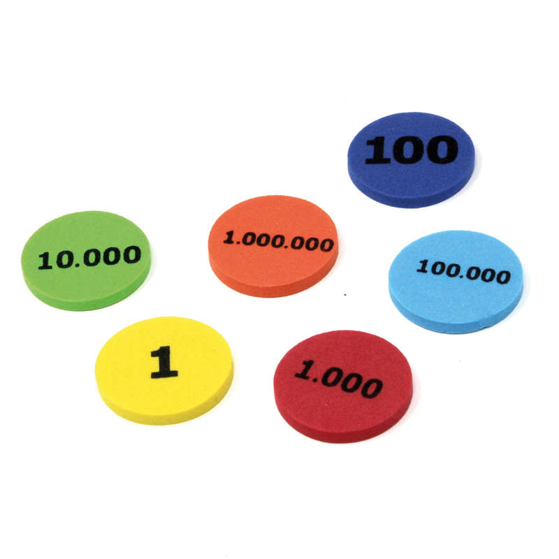 Learning Resources - Place Value Disks - Set of 280