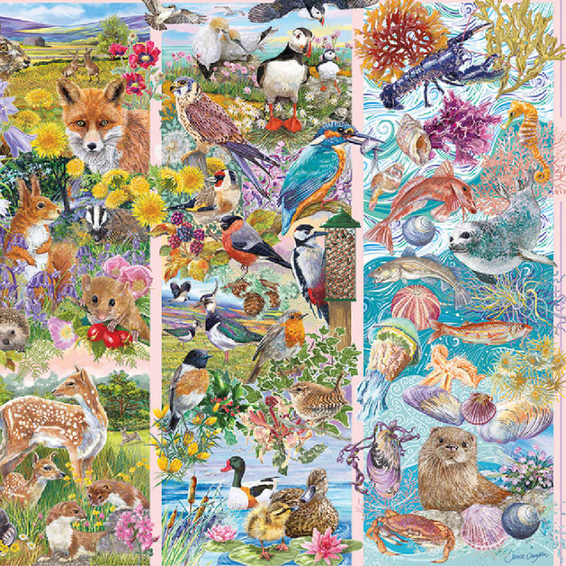 Gibsons - Curious Creatures - Jigsaw Puzzle - 1000pcs