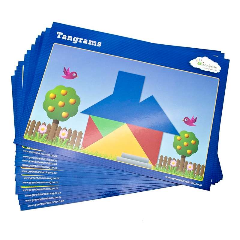 Greenbean - Activity Cards Tangram Set 1