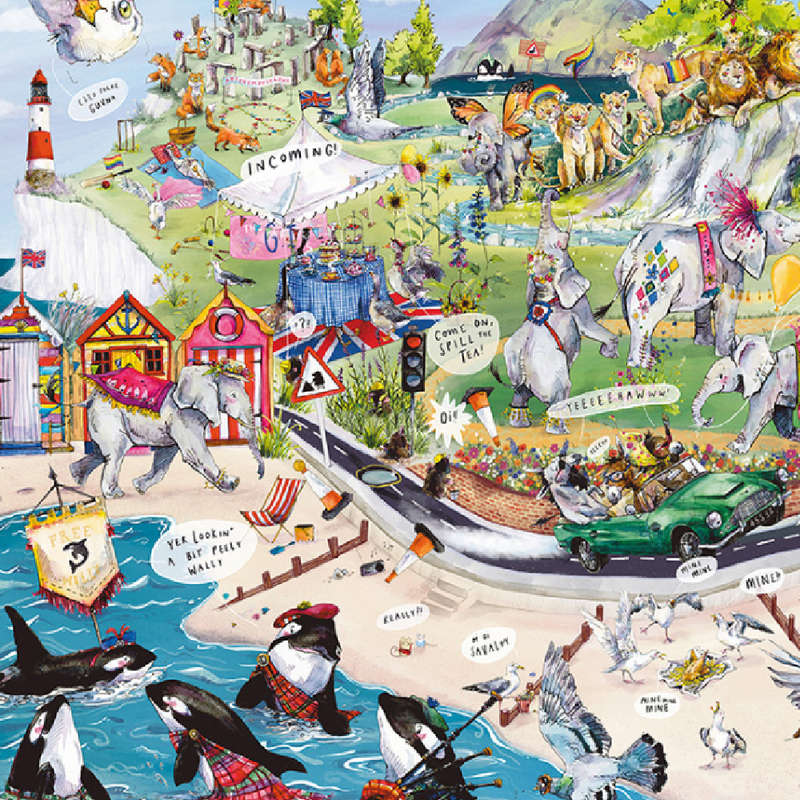 Gibsons - Herd of Hilarity - Jigsaw Puzzle - 1000pcs