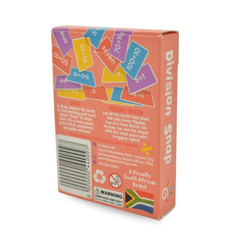 Greenbean - Division Snap Education