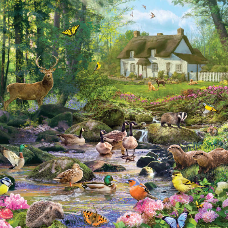 Gibsons - Woodland Glade - Jigsaw Puzzle - 1000pcs