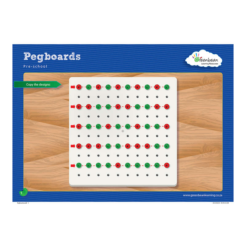 EDX Education - Activity Cards Pegboard 18 Activities