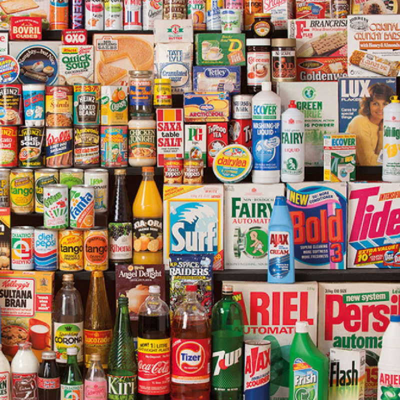 Gibsons - 1980s Shopping Basket - Jigsaw Puzzle - 1000pcs