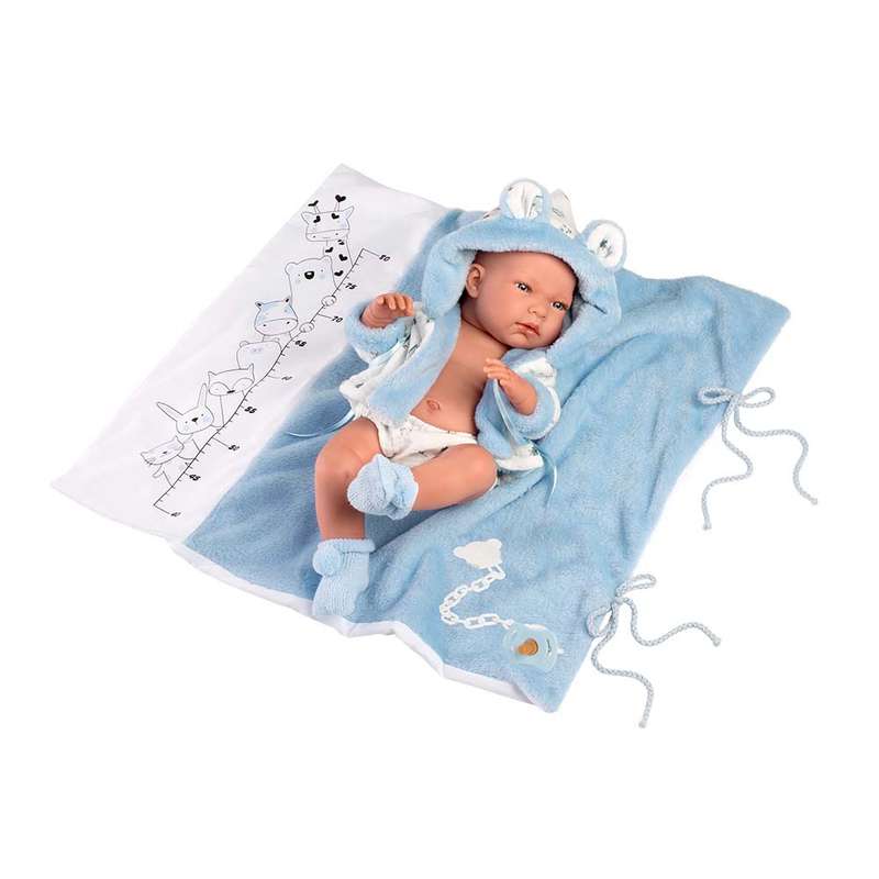 Llorens - Baby Boy Doll With Clothing And Accessories: Nico With Nappy Changer- 40cm