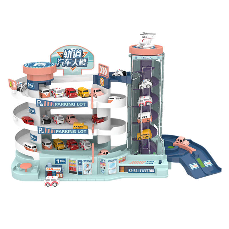 Cogo - Pretend Play Parking Garage with Cars, Lights and Sounds