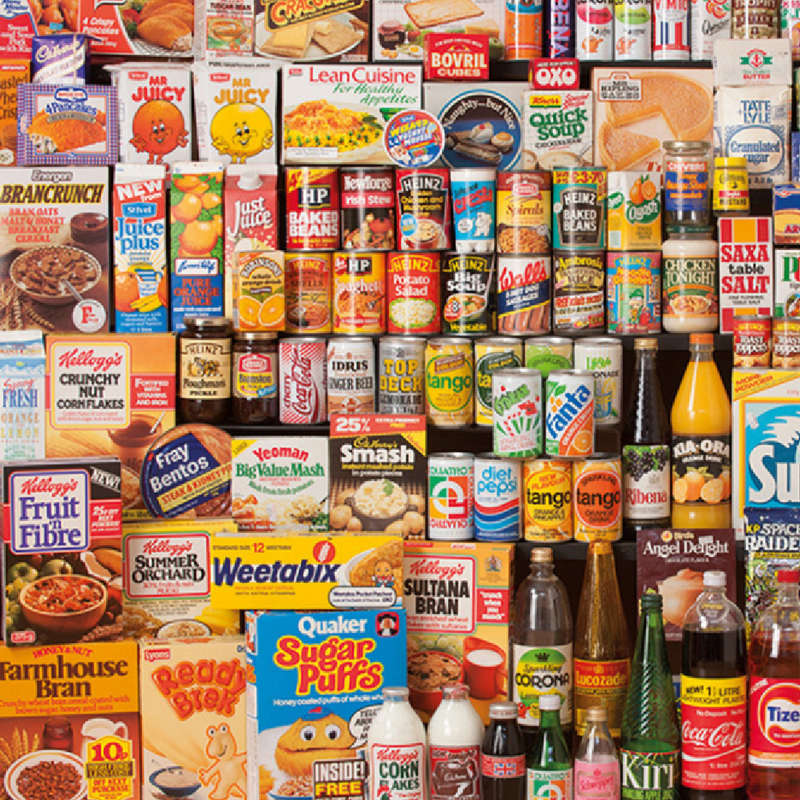 Gibsons - 1980s Shopping Basket - Jigsaw Puzzle - 1000pcs